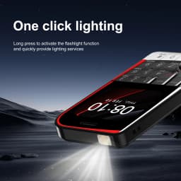 SERVO V10 2 SIM Card Small Mobile Phone Speed Dial Blacklist Flashlight Magic Voice 2.01" Display 2G GSM Button Cellphone Type-C