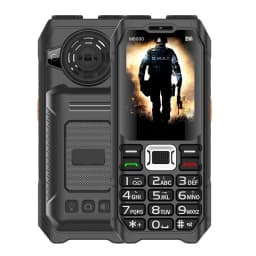 UNIWA M6000 2G Feature Phone Power Bank 2.3Inch FM Radio MP3 Voice Record Torch Mobile Phone Big Keyboard Cellphone For Elderly