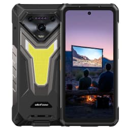 Ulefone Armor 34 Pro+ 5G AI Rugged Phone 32GB+512GB 25500mAh 6.95" Built-in Projector 120Hz Android 15 MTK 7300 NFC Smartphone