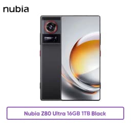 nubia Z80 Ultra 5G Smartphone Global Version Snapdragon 8 Elite Gen 5 6.85'' 144Hz OLED Display 7200mAh 80W Fast Charging 64Mp