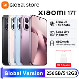 Global Version Xiaomi 17T 5G Smartphone 6500mAh 67W Charging 6.59' Eye-care Display MTK Dimensity 8500-Ultra 50MP Leica Camera