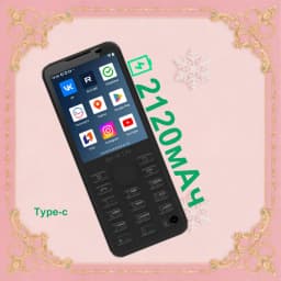 Qin F21 Pro Support Google RAM3GB/4GB Rom 32GB/64GB Touch Screen 2.8inch Android11 MTK6761