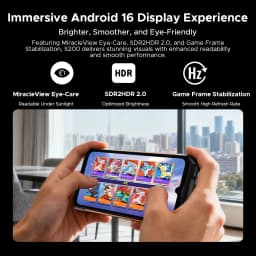 Global Version DOOGEE S200 5G Rugged Phone Android 16 48GB 256GB 6.72" 120Hz Display 100MP Camera 10100mAh Battery AI Assistant
