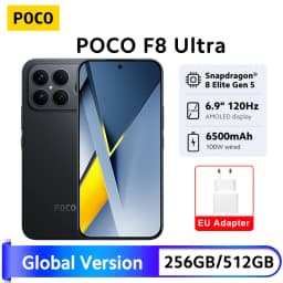 POCO F8 Ultra 5G Smartphone Global Version 6.9" 120Hz Display Snapdragon 8 Elite Gen 5 50MP Camera 6500mAh 100W HypeCharge NFC