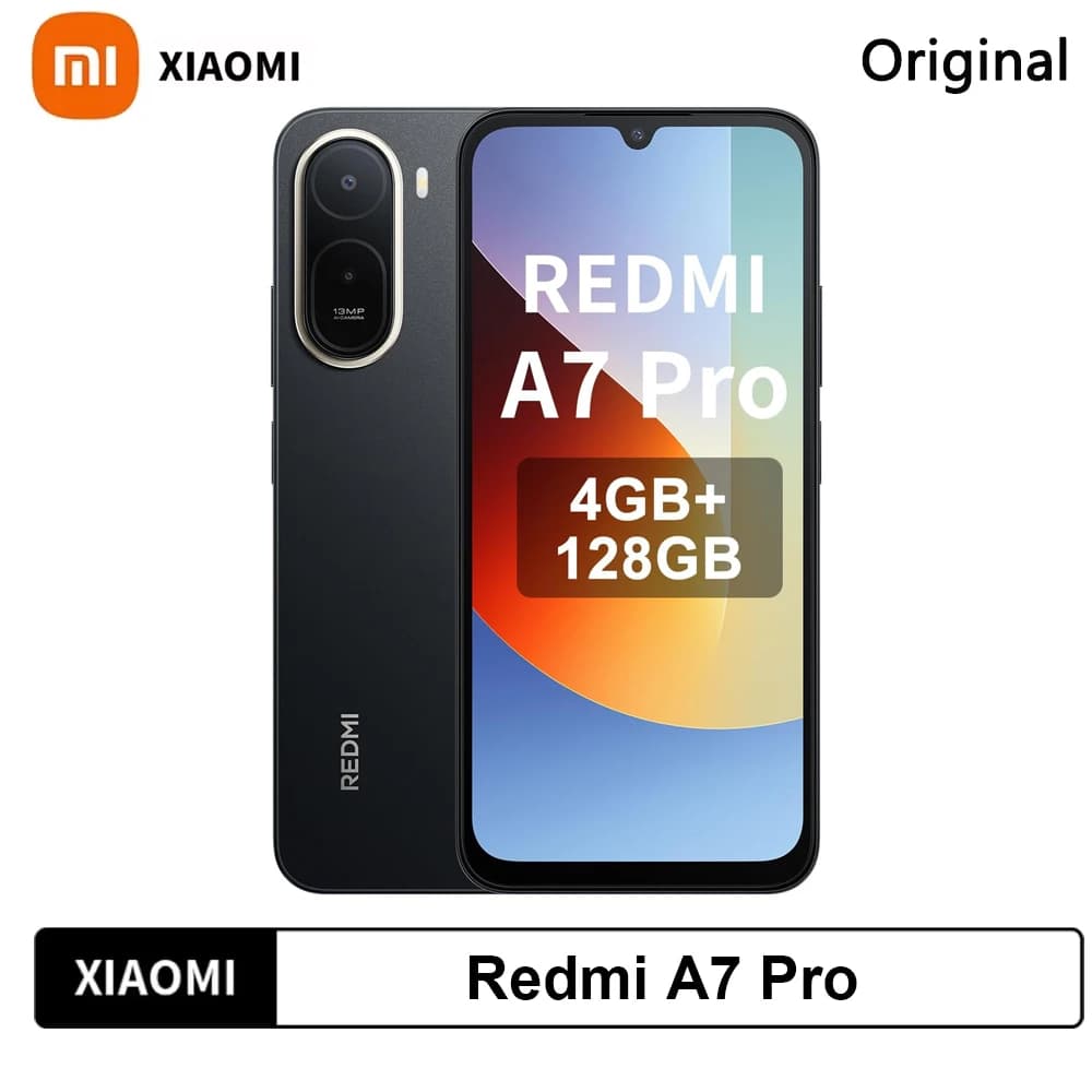 Xiaomi Redmi A7 Pro Global Version NFC Phone 6.9 Inch 120Hz Display HyperOS 3 Octa Core 6000mAh Battery Cellphone