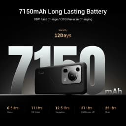 [World premiere] Fossibot F112 PRO 5G Rugged Smartphone 6.88" HD+ 7150mAh 24G(8+16)+256G Mobile Phone Android 14 50MP Cell Phone