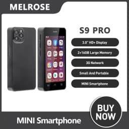 Melrose S9 Pro Mini Smartphones 3G Network Quad Core 2GB+16GB Android 8.1 Mobile Phone Dual SIM Standby 3.0 Inch HD 5MP 1000mAh