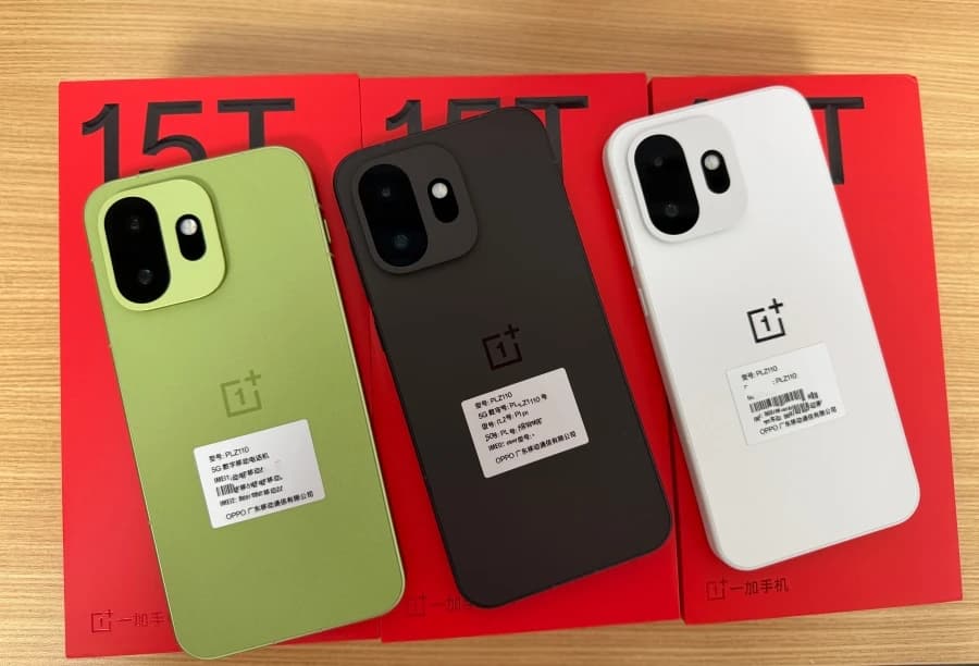 Oneplus 15T Mobile Phone 7500mAh 165Hz Screen Google Play Store Color OS 16 OTA Update