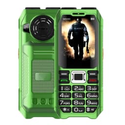 UNIWA M6000 2G Feature Phone Power Bank 2.3Inch FM Radio MP3 Voice Record Torch Cheap Mobile Phone English Keys Button Cellphone