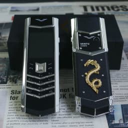 Elegant Metal Signature Handmade Dragon Cellphone Classic Senior Mobile Phone Dual SIM Bluetooth Dialer Luxury Elderly Phone 2G