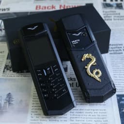 Elegant Metal Signature Handmade Dragon Cellphone Classic Senior Mobile Phone Dual SIM Bluetooth Dialer Luxury Elderly Phone 2G