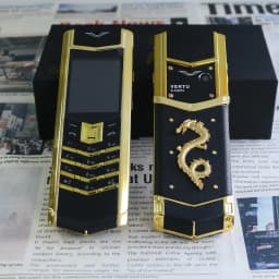 Elegant Metal Signature Handmade Dragon Cellphone Classic Senior Mobile Phone Dual SIM Bluetooth Dialer Luxury Elderly Phone 2G