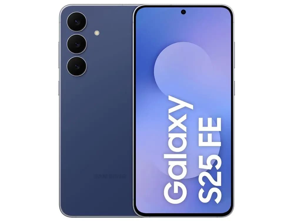 Samsung Galaxy S25 Fe Smartphone 128Gb 5g 8Gb Ram Navy Blue 6.7" Mute Triple + Selfie 12Mp