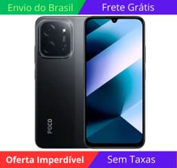 Xiaomi Poco C85 NFC 256B/8GB 6.9 Ram 50MP/13MP-Black (Global) Dual Sim