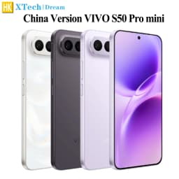 VIVO S50 Pro Mini China Version Snapdragon 8 Gen5 Rear Camera 50MP OIS 6500mAh 90W Flashcharge 40W Wireless 6.31' 120Hz AMOLED