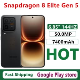 Original Vivo Iqoo 15 Ultra Mobile Phone Snapdragon 8 Elite Gen 5 OTA 6.85" AMOLED 144HZ 7400mAh Battery 50.0MP 100W Charge IP69