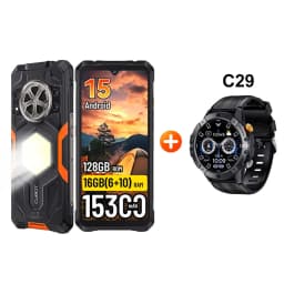[Shipping From Poland]CUBOT KingKong Power 5 Rugged Smartphone Android 15 15300mAh 6.88" 16GB RAM (6+10) 128GB ROM Camping Light