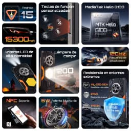 [Shipping From Poland]CUBOT KingKong Power 5 Rugged Smartphone Android 15 15300mAh 6.88" 16GB RAM (6+10) 128GB ROM Camping Light