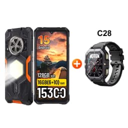 [Shipping From Poland]CUBOT KingKong Power 5 Rugged Smartphone Android 15 15300mAh 6.88" 16GB RAM (6+10) 128GB ROM Camping Light
