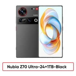 nubia Z70 Ultra 5G Smartphone Global Version Snapdragon 8 Elite 6.85'' 144Hz OLED Display 6150mAh Battery 64MP Camera Android 15