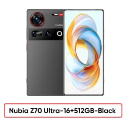 nubia Z70 Ultra 5G Smartphone Global Version Snapdragon 8 Elite 6.85'' 144Hz OLED Display 6150mAh Battery 64MP Camera Android 15