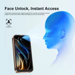 SERVO Mini Smartphone 3.75" HD Display 3G WCDMA Android Dual SIM Face Unlock GPS Video Player Unlocked Pocket Small Mobile Phone