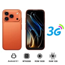 SERVO Mini Smartphone 3.75" HD Display 3G WCDMA Android Dual SIM Face Unlock GPS Video Player Unlocked Pocket Small Mobile Phone