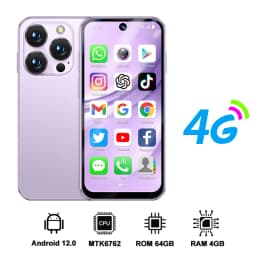 SERVO 19PRO 4G LTE Mini Smartphone Dual SIM Cards Android 12.0 System 32GB/64GB/128GB ROM Play Store OTG 3.88" Small Smart Phone