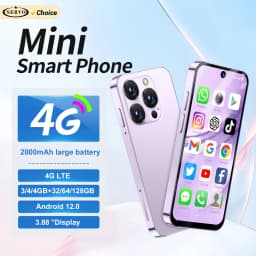 SERVO 19PRO 4G LTE Mini Smartphone Dual SIM Cards Android 12.0 System 32GB/64GB/128GB ROM Play Store OTG 3.88" Small Smart Phone