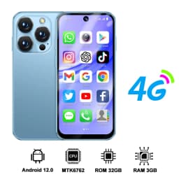 SERVO 19PRO 4G LTE Mini Smartphone Dual SIM Cards Android 12.0 System 32GB/64GB/128GB ROM Play Store OTG 3.88" Small Smart Phone