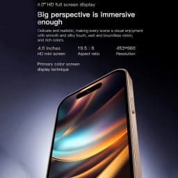 ONEMYTH M17 Pro 3.99-inch Android 4G Mini Smartphone 3GB RAM 64GB ROM Dual SIM 2000mAh WiFi With More Apps
