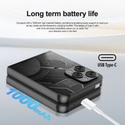 SERVO Flilo9 3G WCDMA Flip Mobile Phone 2 SIM Card Speed Dial Call Recording Blacklist Rear Camera Flashlight Fold Button Phones