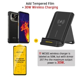 Ulefone Armor 25T 4G Rugged Phone Android 14 33W 50MP+64MP Night Camera NFC Waterproof Smartphone 6.78" 120Hz 256GB ROM Global