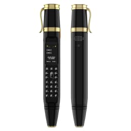 SERVO BM111 Pen Mobile Phone Dual SIM Standby Camera Bluetooth Dialer FM Radio Magic Voice 1800mAh Cellphone Handwriting Pen Fan