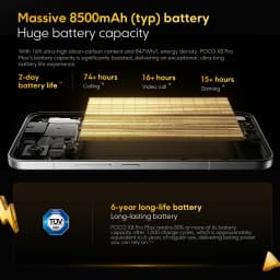【World Premiere】POCO X8 Pro Max 5G Smartphone Global Version Dimensity 9500s 6.83'' 1.5K AMOLED Display 8500mAh battery 50MP NFC