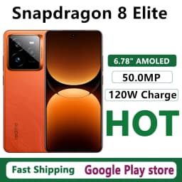 Original Realme GT 7 Pro Mobile Phone 120W Charge 50.0MP Camera Snapdragon 8 Elite 6.78" AMOLED IP69 Waterproof Android 15.0