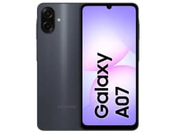 Samsung A07 Smartphone 128Gb Black 4Gb Ram 6.7" Screen Camera Dual + Selfie 8Mp