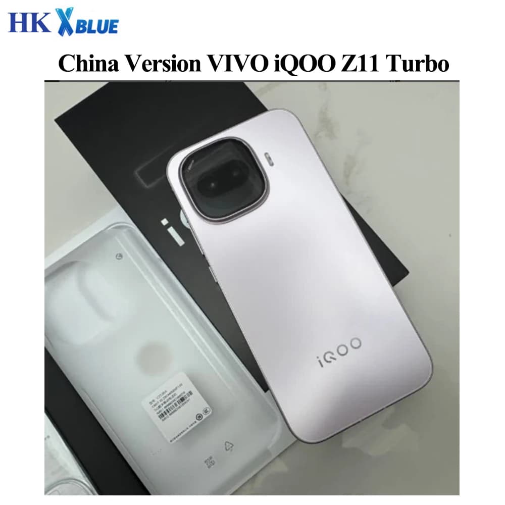 VIVO IQOO Z11 Turbo China Version 200MP Rear Camera Snapdragon 8 Gen5 7600mAh Big Battery 100W 6.59 Inch 200MP OIS Turbo Chargin
