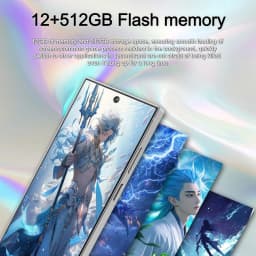 SURGAZE High-Performance S26 Ultra Smartphone Android12 5200mAh 12GB+512GB 6.9Inch 4G 5G Dual SIM Global Version Mobile Phone