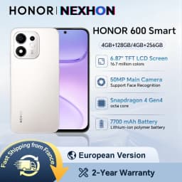 HONOR 600 Smart 5G ,EU Version, 5G Smartphone,6.87 inches Eye Comfort LCD Display,7700mAh Battery,IP64,Dual Card,HONOR Smartphone