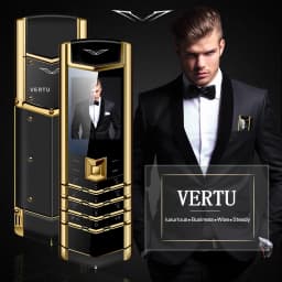 Luxury V10 Phone with Metal Leather Body Dual Card Slot Invisible Keyboard FM Radio And Camera - Premium Unisex Design
