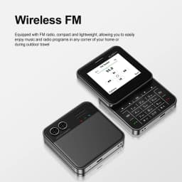 Low Price Sale SERVO AUAR11 2G GSM Rotate Screen Dual SIM Speed Dial Magic Voice Flashlight 2.4" Side Slider Square Cellphones