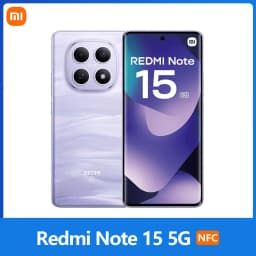 Xiaomi Redmi Note 15 5G, NFC, 6.77'' FHD AMOLED Display, 120 Hz, 108 MP Camera, 5520 mAh Battery, IP65