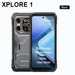 Blackview XPLORE 1 Rugged Phone 16GB+512GB 6.78'' 120Hz 2.4K Display 20MP Night vision Android 15 20000mAh 5G NFC Smartphone