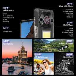 【World Premiere】Ulefone Armor 30 Rugged Phone 12800mAh 24GB+512GB Smartphone 120Hz Android 15 NFC Night Camera Global Version