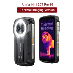 Ulefone Armor Mini 20T Pro 5G THERMAL 4.7' Rugged Phone Android 14 Smartphone 256GB ROM Mobile Phone Thermal Imaging