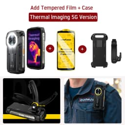 Ulefone Armor Mini 20T Pro 5G THERMAL 4.7' Rugged Phone Android 14 Smartphone 256GB ROM Mobile Phone Thermal Imaging