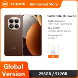 Mobile Phones Xiaomi Redmi Note 15 Pro+ 5G Global Version Snapdragon® 7s Gen 4 NFC 6.83' CrystalRes AMOLED Display 6500mAh