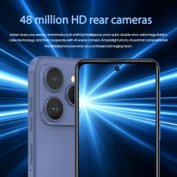 FUFFI M17 Pro Smartphone Android 8G RAM 512GB ROM 6.56 Inch Cellphone 720x1612HD 24+48MP 5800mAh Battery 5G Network Mobile Phone