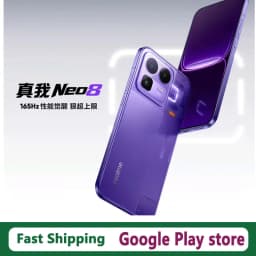 DHL Fast Delivery Realme Neo 8 Cell Phone Snapdragon 8 Gen 5 OTA 6.78" AMOLED 165HZ 50.0MP 8000mAh 80W Charge IP69 Waterproof